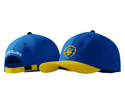 Odzież dla graczy Merch World of Warcraft For The Alliance Baseball Cap (czapka z da